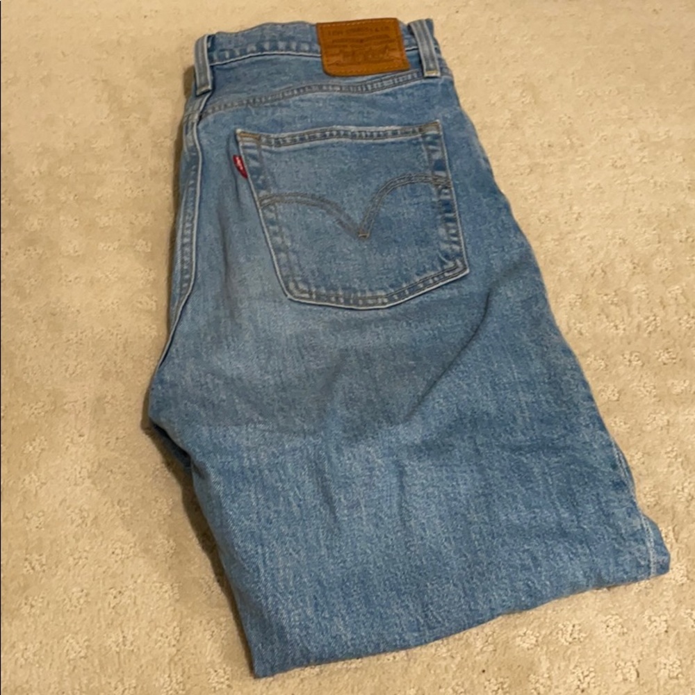 Levi's Ribcage Straight Ankle Jeans - Tango